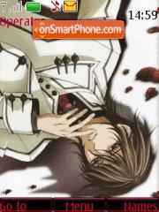 Kuran Kaname (Vampire Knight) theme screenshot