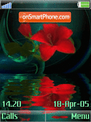 Flower_Animated theme screenshot