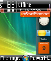 Vista 2010 Beta tema screenshot