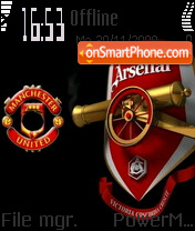 Скриншот темы Arsenal 12