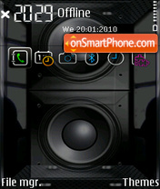 Subsonic FP1 yI tema screenshot