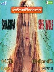 Shakira She Wof es el tema de pantalla