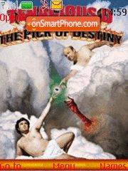 Скриншот темы Tenacious d