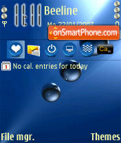Abstract for n 80 theme screenshot