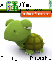 3d Turtle es el tema de pantalla