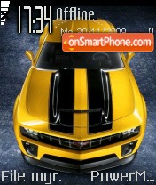 Camaro 04 tema screenshot