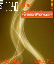 Gold Lines es el tema de pantalla