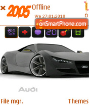 Audi New theme screenshot