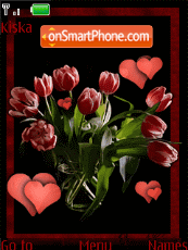 Tulip animated theme screenshot