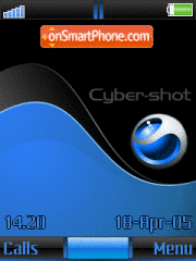 Capture d'écran Cyber-shot+Mmedia thème