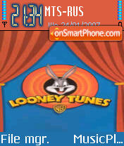 Looney Tunes es el tema de pantalla