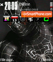 Spider man v2 by Altvic tema screenshot