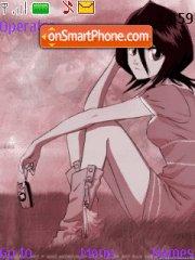 Bleach rukia es el tema de pantalla