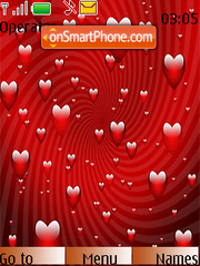 Heart Galaxy 2010 tema screenshot