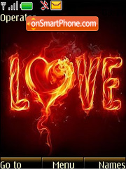 Love In Fire 2020 theme screenshot