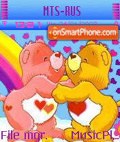 Carebears tema screenshot