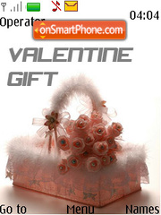 Valentines Day Gift es el tema de pantalla