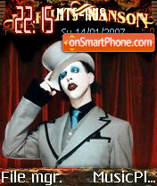 Marilyn Manson Theme-Screenshot