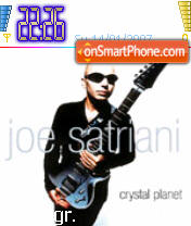 Capture d'écran Joe Satriani thème