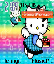 Hello Kitty 4 theme screenshot