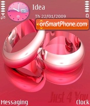 Valentine rings es el tema de pantalla