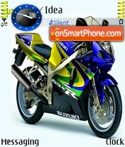 Suzuki GSX es el tema de pantalla