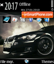 Bmw Black 01 theme screenshot