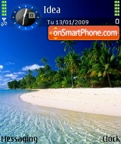 Beach Beauty tema screenshot