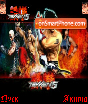 Tekken5 theme screenshot