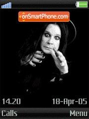 Скриншот темы Ozzy Osbourne