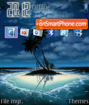 Island 07 theme screenshot