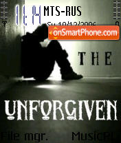 The Unforgiven theme screenshot