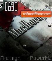 Marlboro tema screenshot