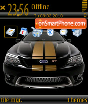 Capture d'écran Ford GT 43 thème