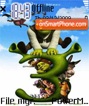 Shrek 05 theme screenshot