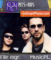 Depeche Mode 86-98 theme screenshot