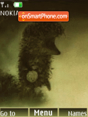 Capture d'écran Hedgehog in the fog, flash an thème