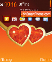Скриншот темы My Valentine 01
