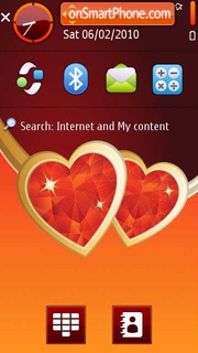 My Valentine 02 tema screenshot