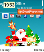 X-mas 04 tema screenshot