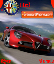 Alfa Romeo theme screenshot