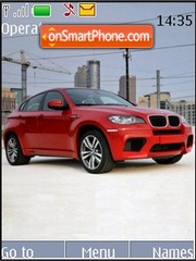 BMW X6 tema screenshot