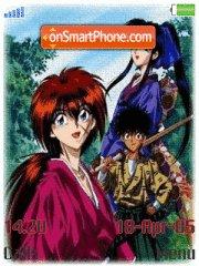 Capture d'écran Himura Kenshin thème