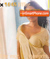 Amritha Rao theme screenshot