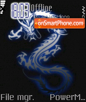 Dragon 16 theme screenshot