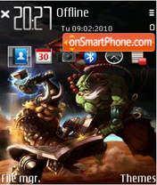Скриншот темы Warcraft dota fp1