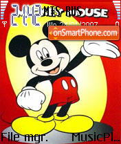 Mickey Mouse 1 es el tema de pantalla