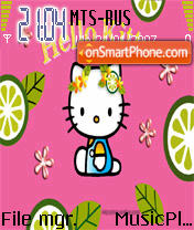 Hello Kitty 2 Theme-Screenshot