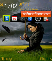 Rainy Day 01 tema screenshot