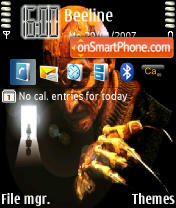 Freddy tema screenshot